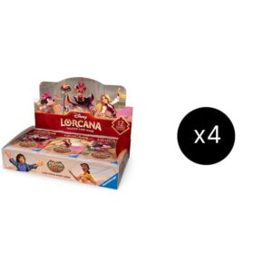 Disney Lorcana TCG - Set 8: Reign of Jafar 4x Booster Box (SEALED CASE)