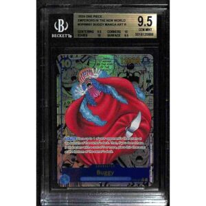 BGS 9.5 Buggy Manga Art SR OP09-051