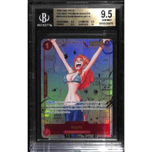 BGS 9.5 Nami Manga Art R OP01-016