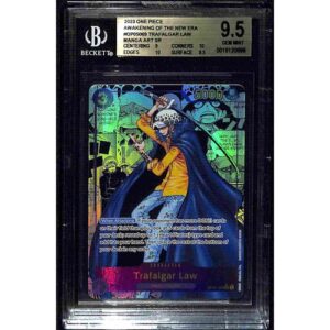 BGS 9.5 Trafalger Law Manga Art SR OP05-069