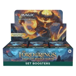 The Lord of the Rings: Tales of Middle-Earth Set Booster Display