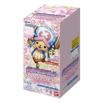 Extra Booster Memorial Collection EB-01 12x Booster Box (SEALED CASE)