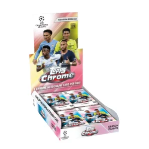 2022 Topps UEFA Champions League Chrome Hobby Collection Box