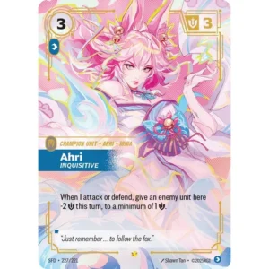Ahri - Inquisitive (Overnumbered) (227/221) (Spiritforged)
