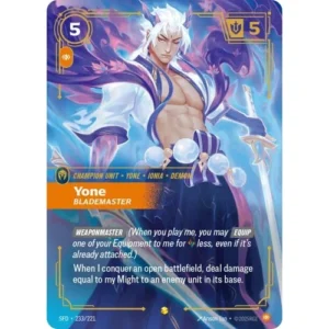 Yone - Blademaster (Overnumbered) (233/221)