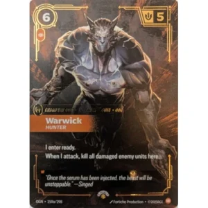 Warwick - Hunter (159a/298)