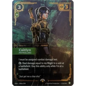 Caitlyn - Patrolling (068a/298) (Riftbound Promotional Cards)
