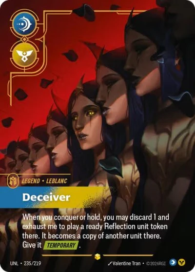 LeBlanc - Deceiver (Overnumbered) (235/219)