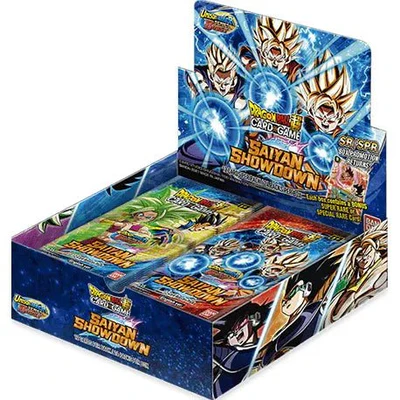 Dragon Ball Super Card Game Unison Warrior Series 15 Boost UW6 Saiyan Showdown Booster Box