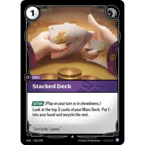 Stacked Deck (183/298) (Origins)